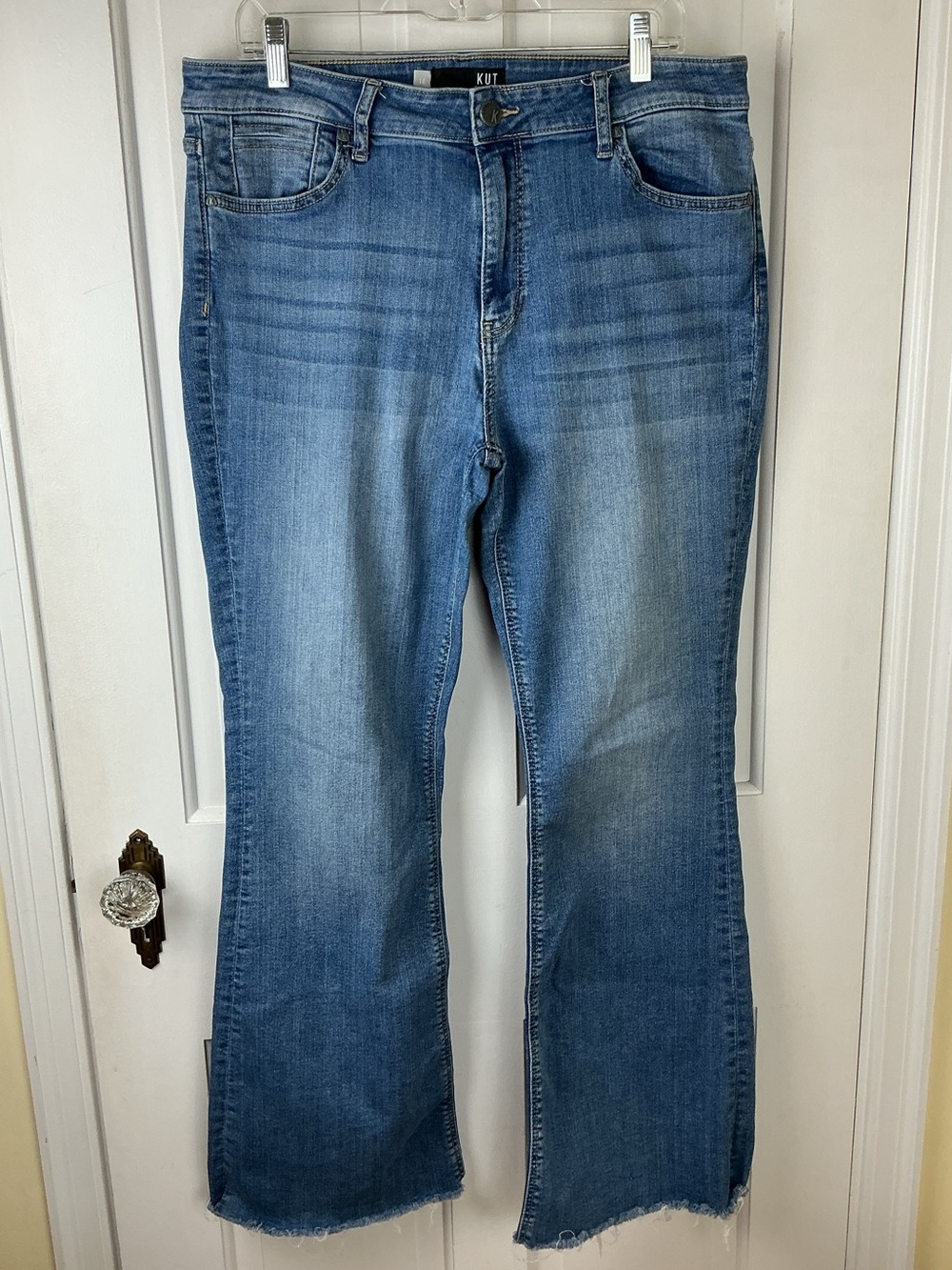 Kut From The Kloth Stella High Rise Flare Jeans size 14